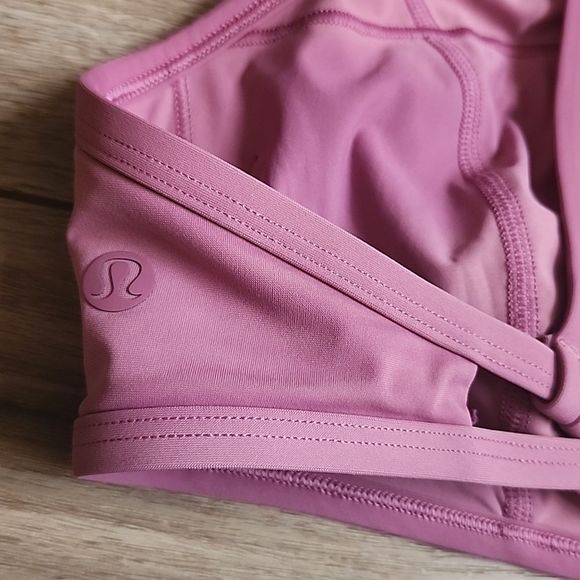 Lululemon See The Sea Swim Top Moss Rose sz 6 - Picture 7 of 9